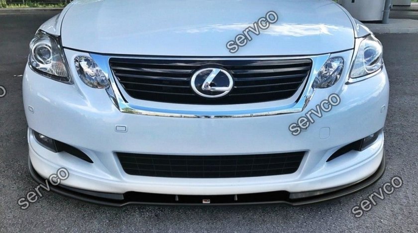 Prelungire splitter bara fata Lexus GS 300 Mk3 Facelift 2008-2011 v1 - Maxton Design