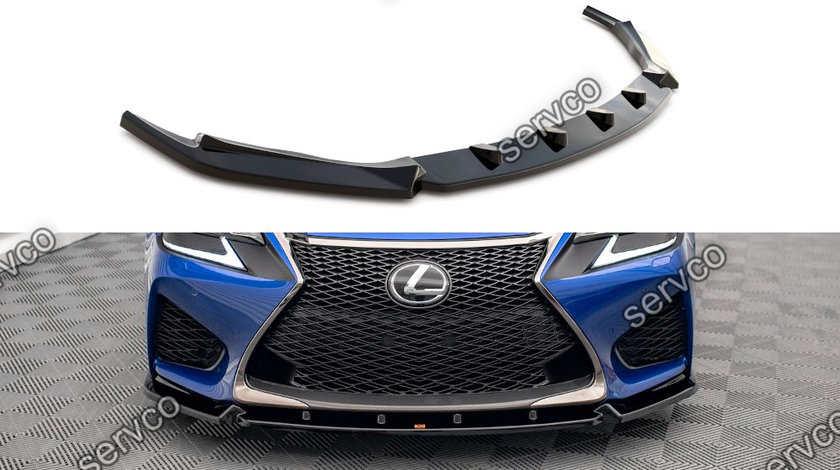 Prelungire splitter bara fata Lexus GS F Mk4 Facelift 2015-2020 v6 - Maxton Design