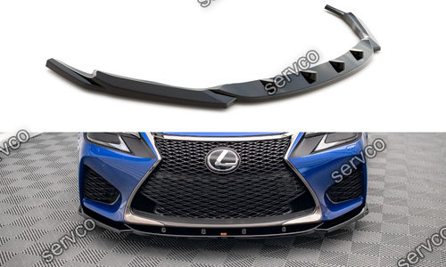 Prelungire splitter bara fata Lexus GS F Mk4 Facelift 2015-2020 v7 - Maxton Design