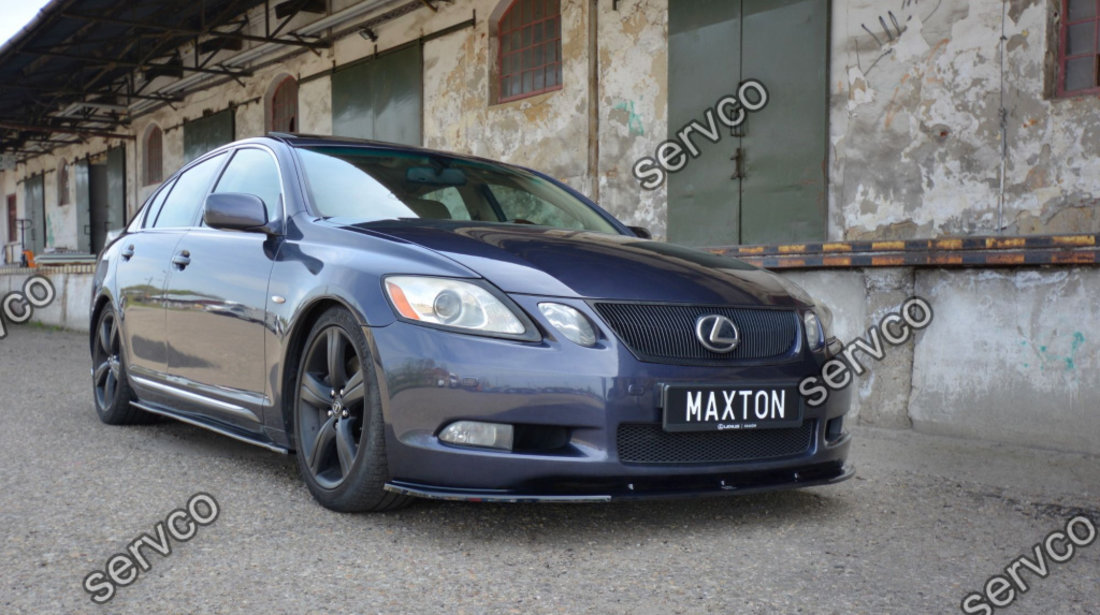 Prelungire splitter bara fata Lexus GS Mk3 2005-2007 v3 - Maxton Design