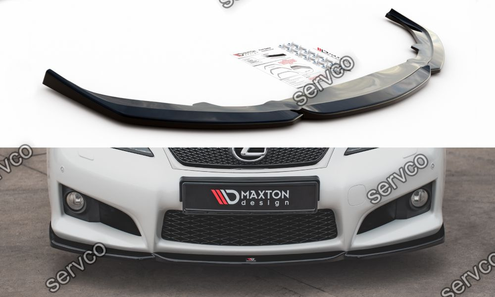 Prelungire splitter bara fata Lexus IS F Mk2 2007-2013 v2 - Maxton Design