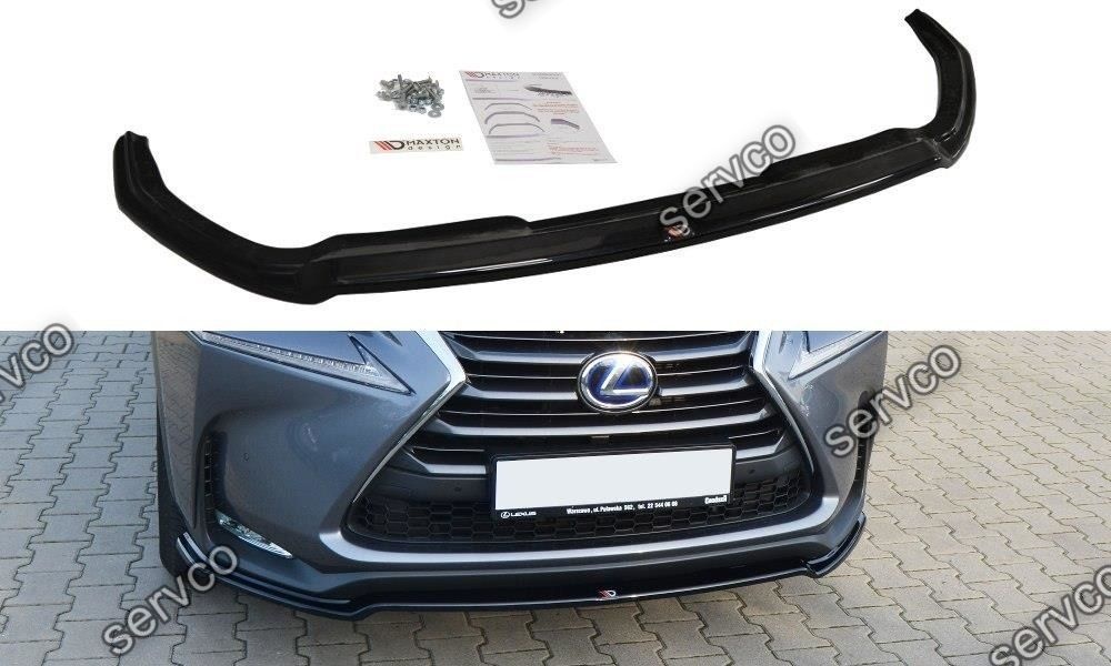 Prelungire splitter bara fata Lexus NX Mk1 2014-2017 v2 - Maxton Design