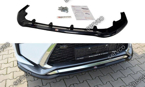 Prelungire splitter bara fata Lexus RX Mk4 F-Sport 2015- v2 - Maxton Design