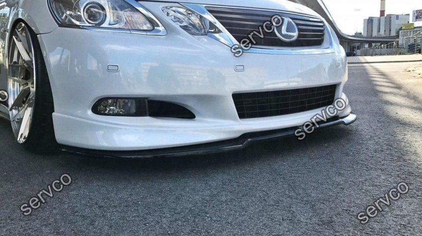 Prelungire splitter bara fata LexusGS 300 Mk3 Facelift 2008-2011 v2 - Maxton Design