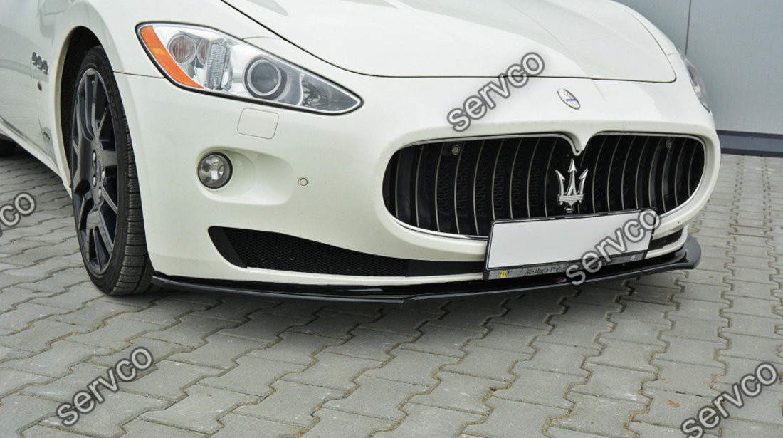 Prelungire splitter bara fata Maserati Granturismo 2007-2011 v1 - Maxton Design