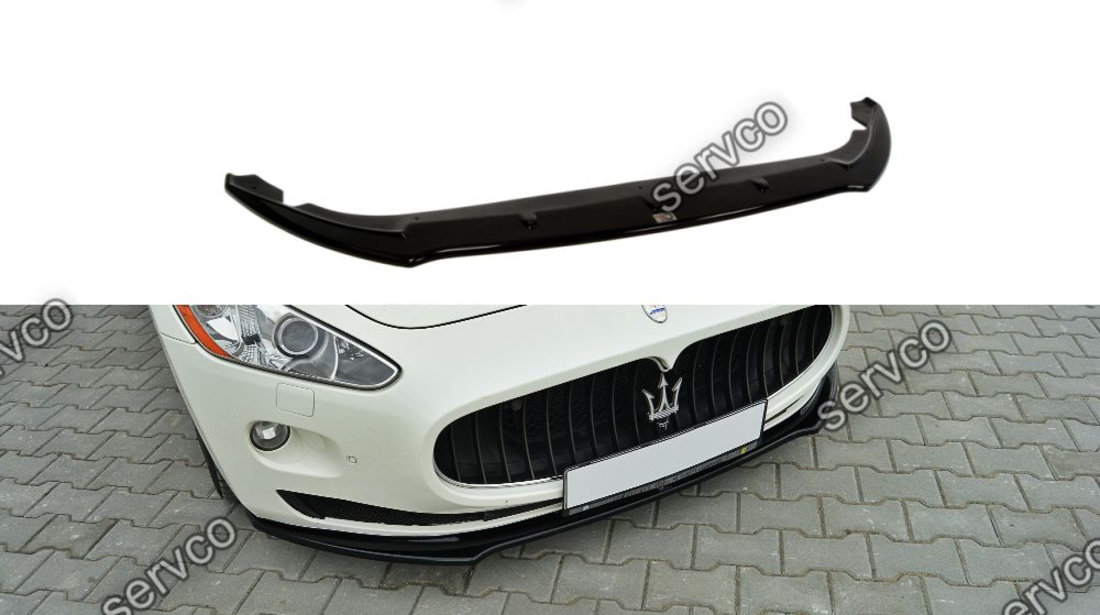 Prelungire splitter bara fata Maserati Granturismo 2007-2011 v1 - Maxton Design