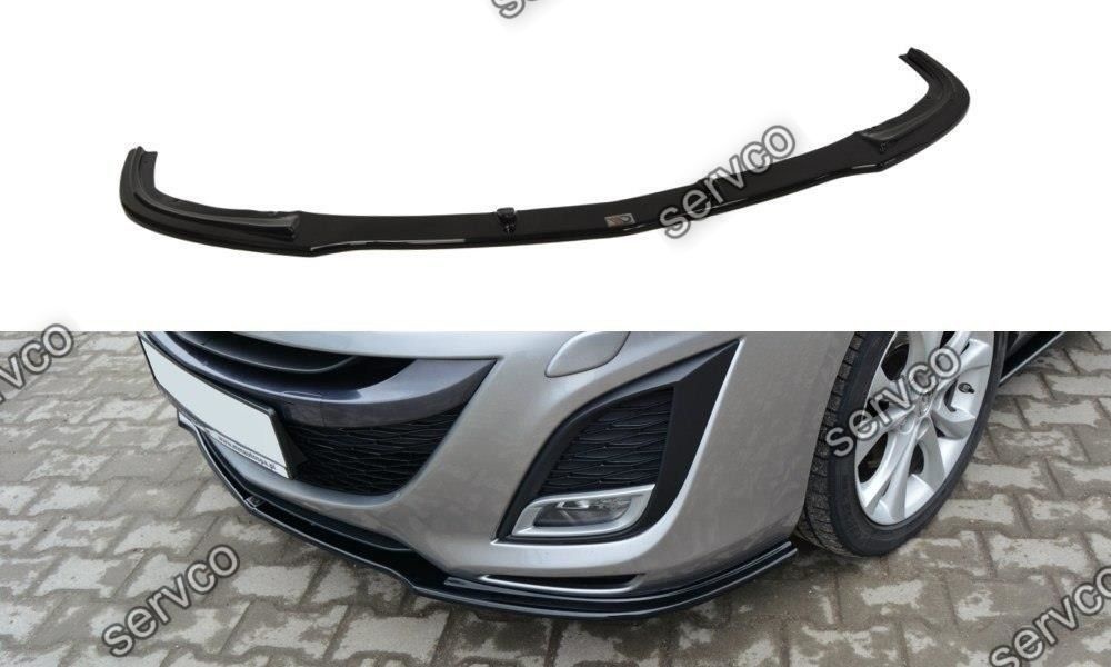 Prelungire splitter bara fata Mazda 3 Mk2 Sport 2009-2011 v2 - Maxton Design