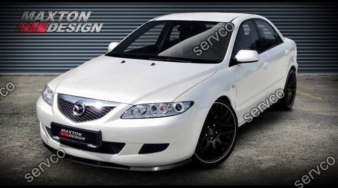 Prelungire splitter bara fata Mazda 6 Mk1 2002-2005 v1 - Maxton Design