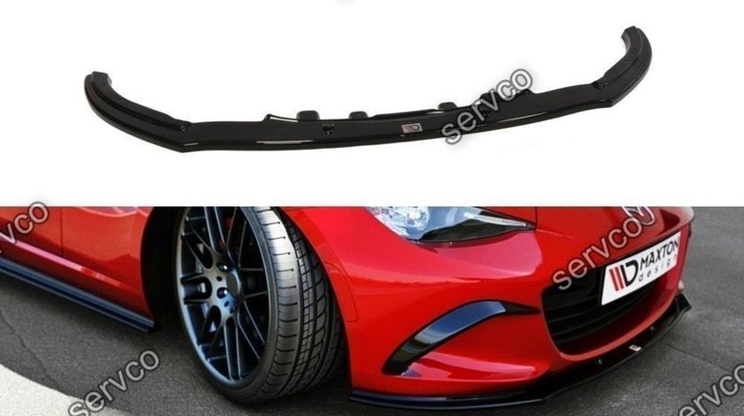 Prelungire splitter bara fata Mazda MX-5 Mk4 ND 2015-2018 v3 - Maxton Design