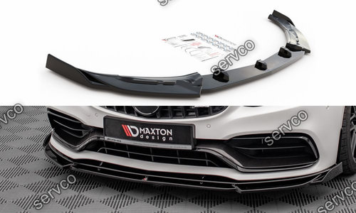 Prelungire splitter bara fata Mercedes C Class C205 Facelift AMG C63 Coupe 2018-2021 v8 - Maxton Des...