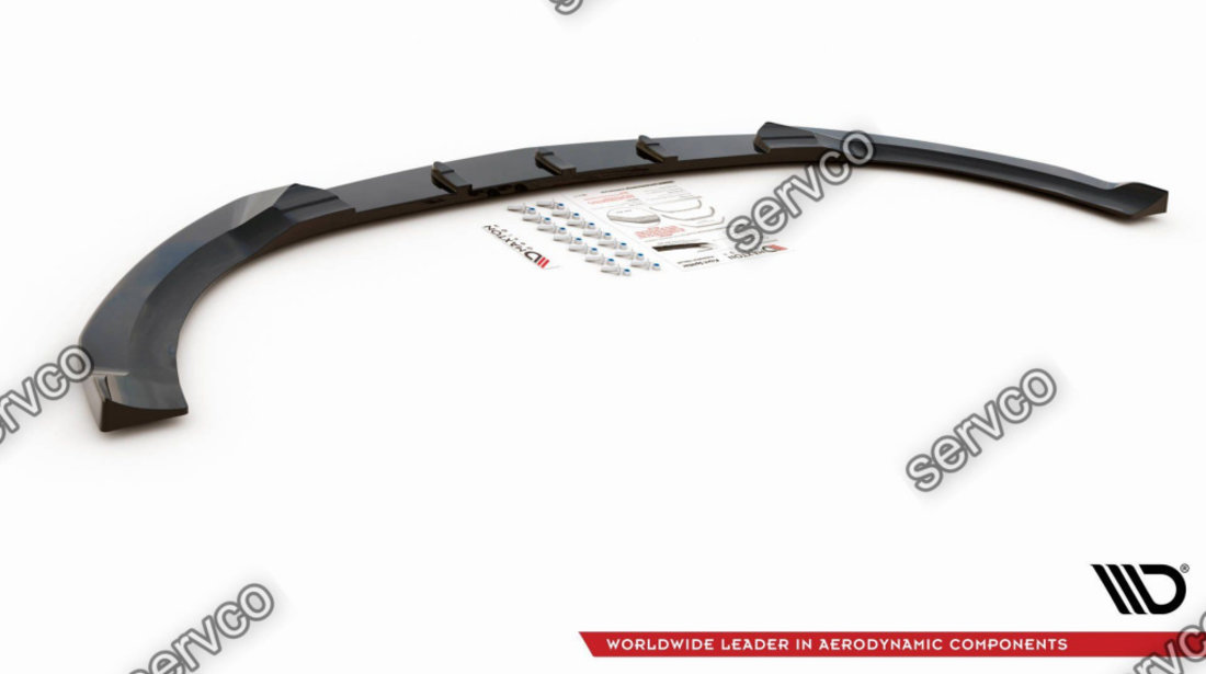 Prelungire splitter bara fata Mercedes CLA AMG-Line C118 2019- v2 - Maxton Design