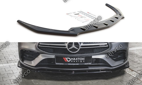 Prelungire splitter bara fata Mercedes CLA C118 AMG 35 Aero 2019- v4 - Maxton Design
