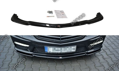 Prelungire splitter bara fata Mercedes E Class W212 E63 AMG 2009-2012 v2 - Maxton Design