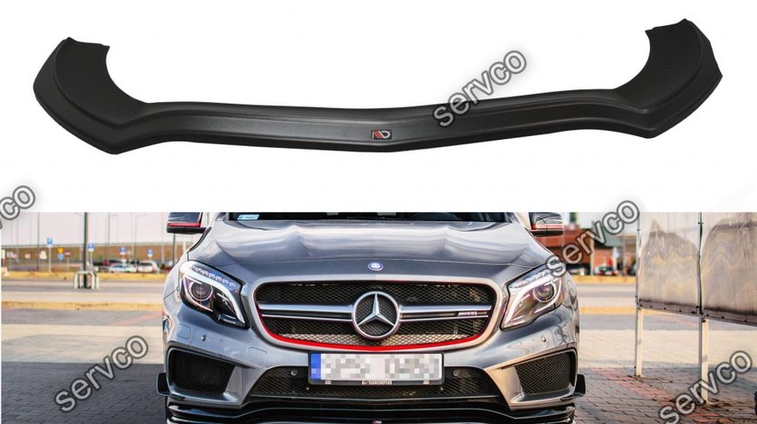 Prelungire splitter bara fata Mercedes GLA 45 AMG SUV X 156 2014-2017 v1 - Maxton Design