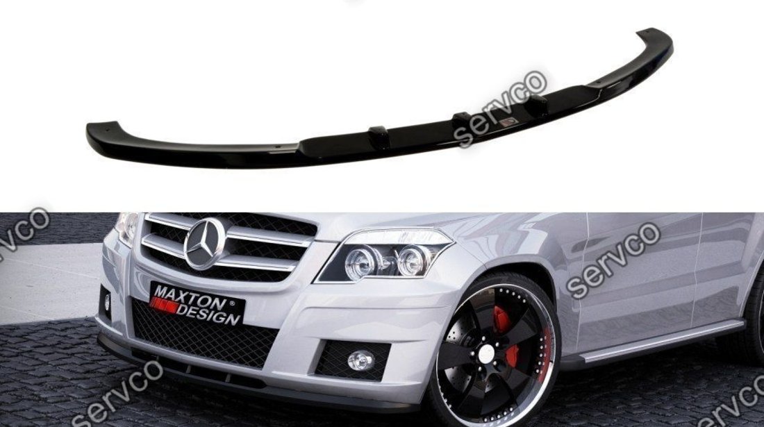 Prelungire splitter bara fata Mercedes GLK W204 2008-2012 v1 - Maxton Design