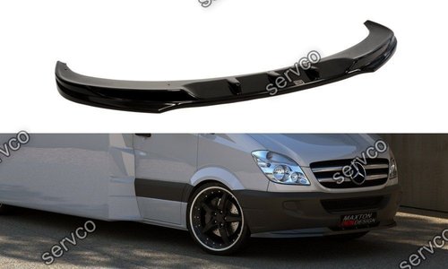 Prelungire splitter bara fata Mercedes Sprinter Mk2 2006-2012 v1 - Maxton Design