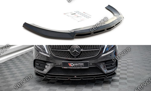 Prelungire splitter bara fata Mercedes V Class W447 AMG-Line Facelift 2019- v8 - Maxton Design