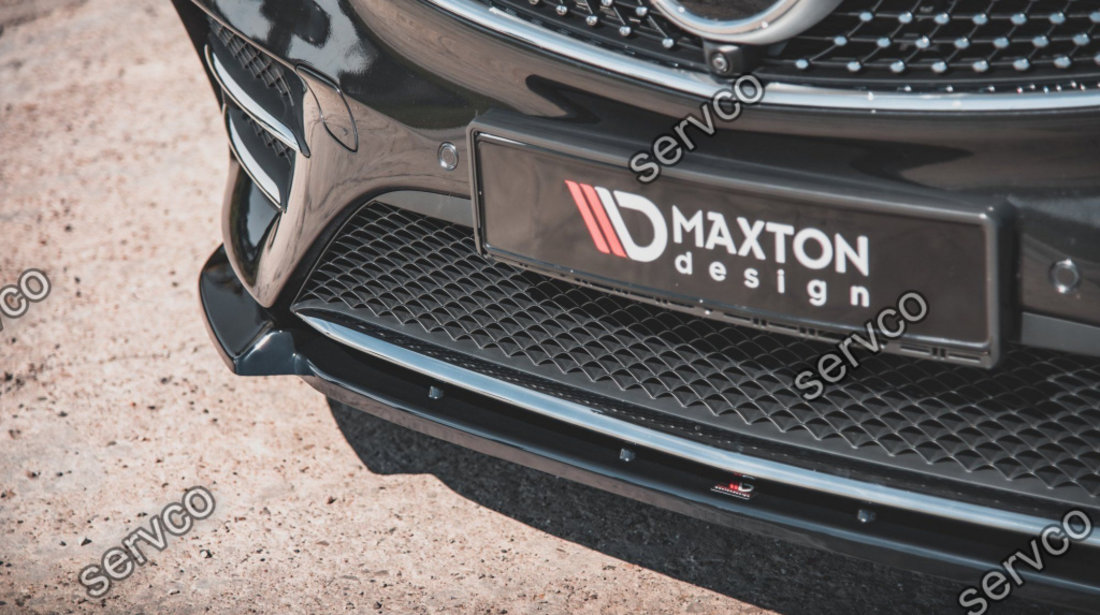 Prelungire splitter bara fata Mercedes V Class AMG-Line W447 Facelift 2019- v6 - Maxton Design
