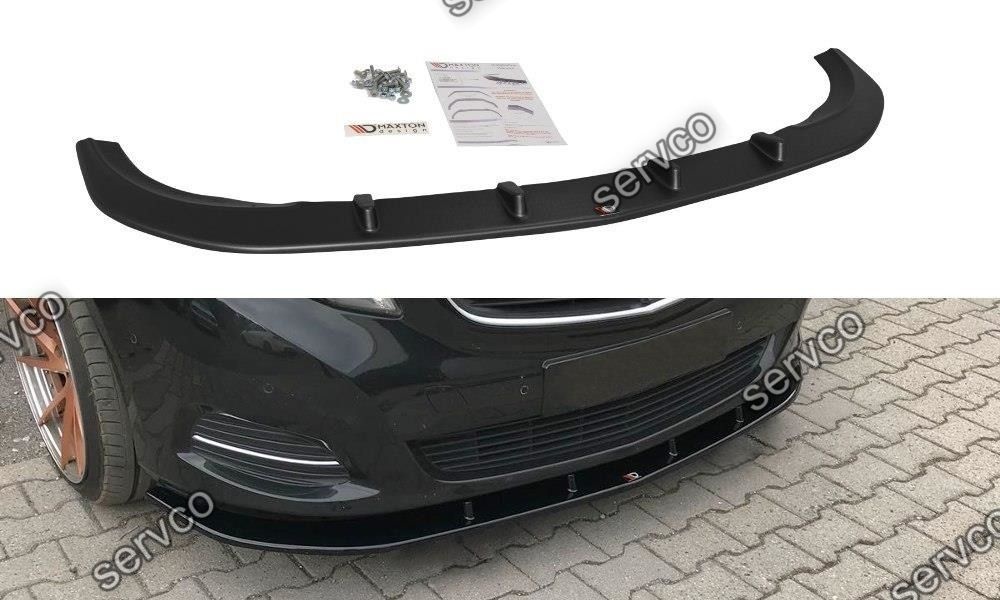 Prelungire splitter bara fata Mercedes V Class W447 2014- v2 - Maxton Design