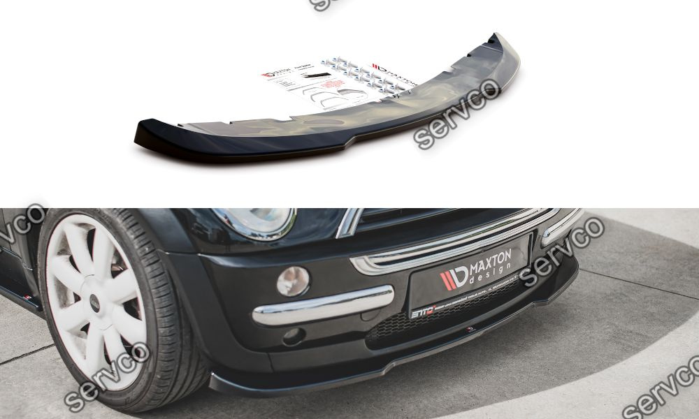 Prelungire splitter bara fata Mini Cooper One R50 2001-2006 v1 - Maxton Design