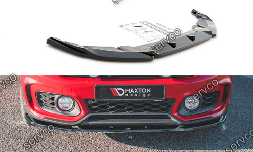 Prelungire splitter bara fata Mini Countryman Mk2 F60 JCW 2020- v2 - Maxton Design