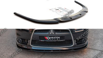 Prelungire splitter bara fata Mitsubishi Lancer Sp...