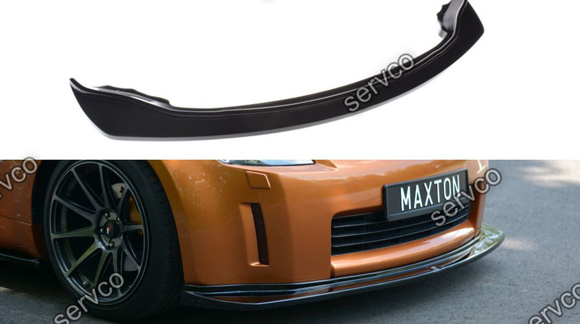 Prelungire splitter bara fata Nissan 350Z 2003-2008 v1 - Maxton Design