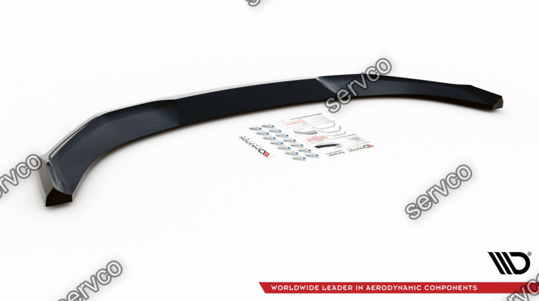 Prelungire splitter bara fata Nissan 370Z Nismo Facelift 2014-2020 v1 - Maxton Design