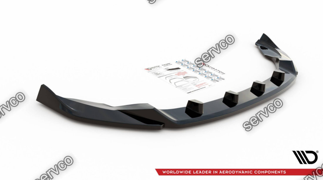 Prelungire splitter bara fata Nissan 370Z Facelift 2012-2020 v3 - Maxton Design