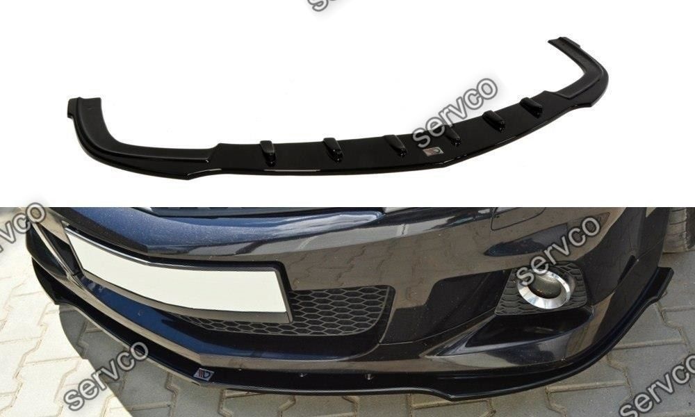 Prelungire splitter bara fata Opel Astra H OPC / VXR 2005-2010 v2 - Maxton Design