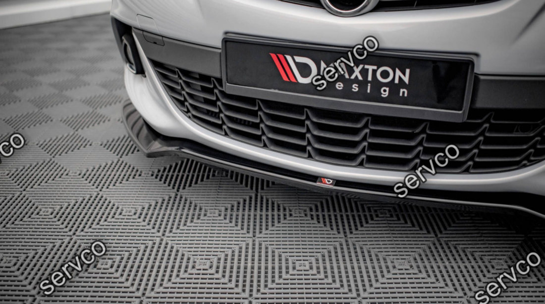 Prelungire splitter bara fata Opel Astra J GTC OPC-Line 2011-2018 v7 - Maxton Design