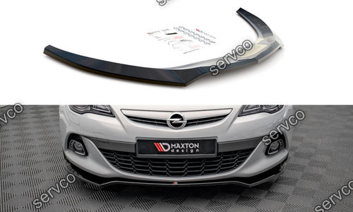 Prelungire splitter bara fata Opel Astra J GTC OPC-Line 2011-2018 v7 - Maxton Design