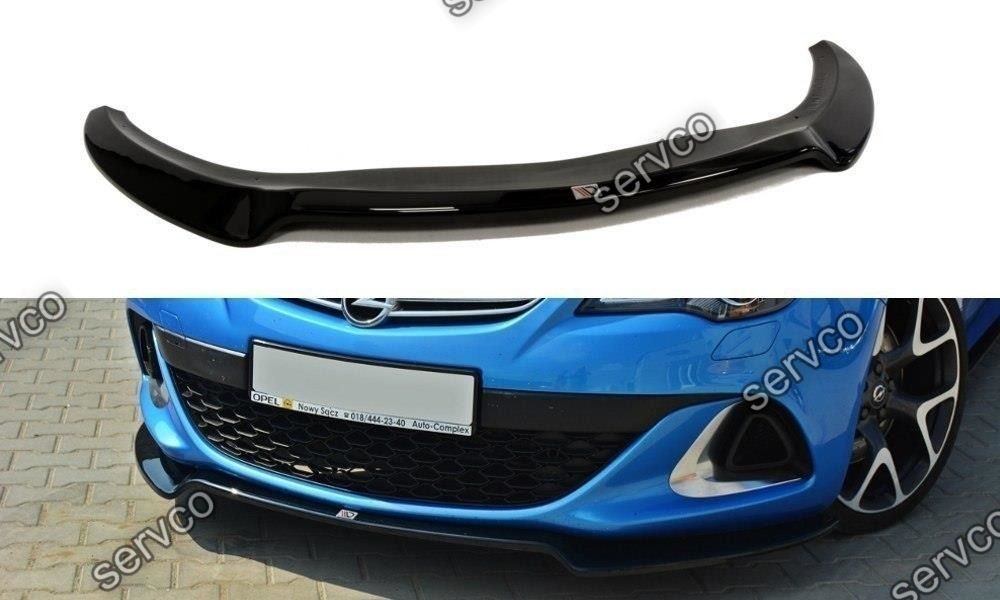 Prelungire splitter bara fata Opel Astra J OPC / VXR 2009-2015 v5 - Maxton Design