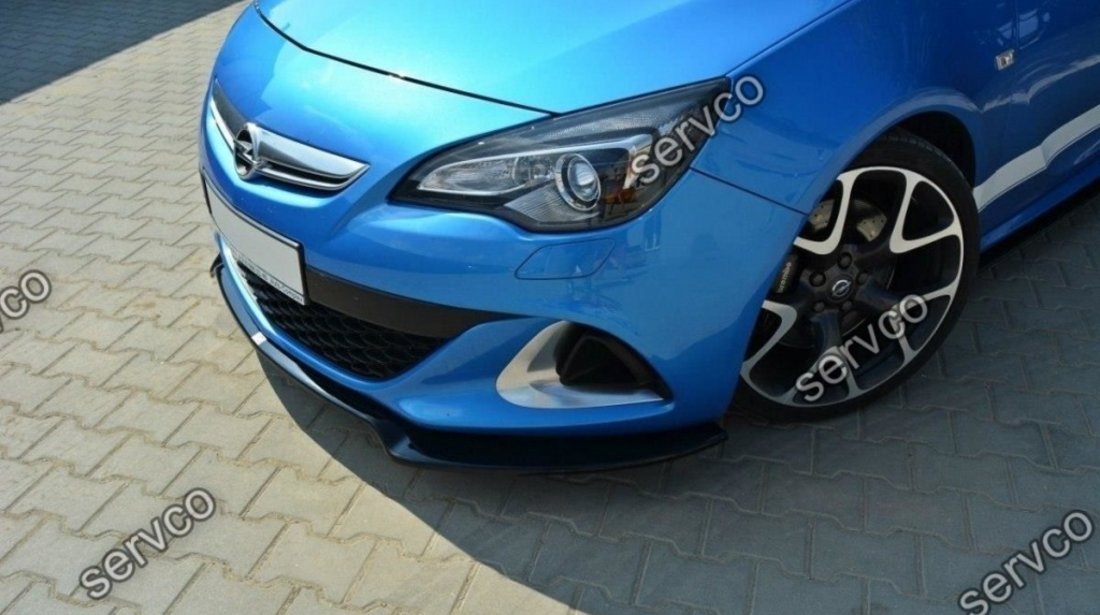 Prelungire splitter bara fata Opel Astra J OPC / VXR 2009-2015 v5 - Maxton Design