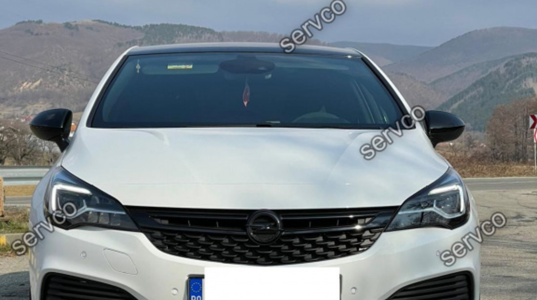 Prelungire splitter bara fata Opel Astra K Opc-Line 2015- v2 - Maxton Design