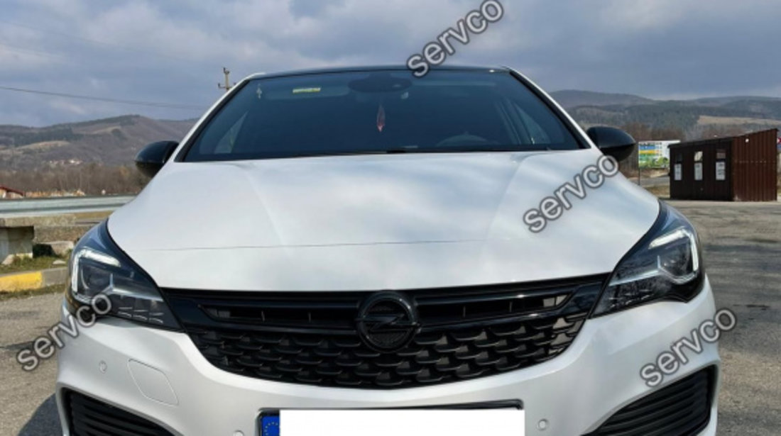 Prelungire splitter bara fata Opel Astra K Opc-Line 2015- v2 - Maxton Design