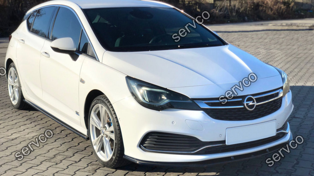 Prelungire splitter bara fata Opel Astra K OPC-Line 2015- v1 - Maxton Design