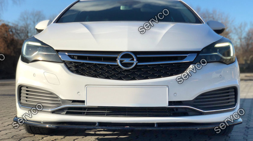 Prelungire splitter bara fata Opel Astra K OPC-Line 2015- v1 - Maxton Design