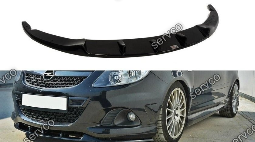 Prelungire splitter bara fata Opel Corsa D Mk4 OPC VXR 2004-2014 v6 - Maxton Design