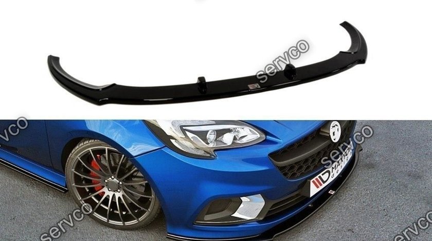 Prelungire splitter bara fata Opel Corsa E Mk5 OPC VXR 2015- v7 - Maxton Design