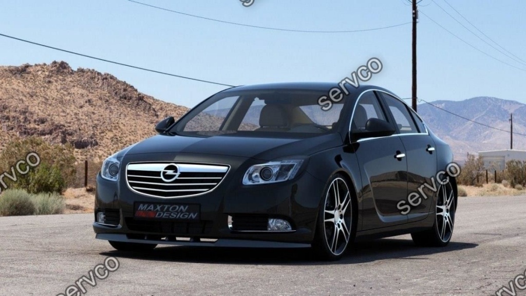 Prelungire splitter bara fata Opel Insignia Mk1 2008-2013 v2 - Maxton Design