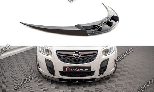 Prelungire splitter bara fata Opel Insignia OPC Mk1 2009-2013 v7 - Maxton Design