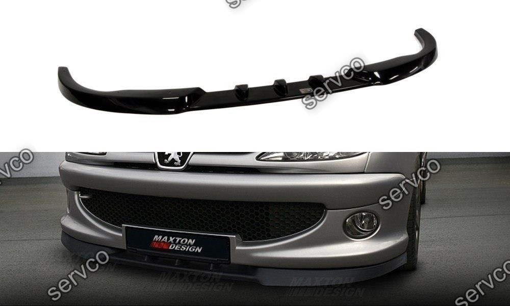 Prelungire splitter bara fata Peugeot 206 1998-2008 v1 - Maxton Design