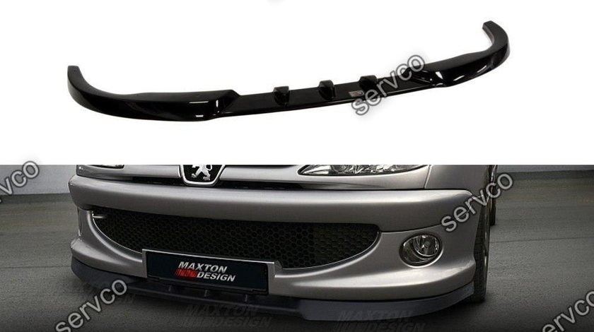 Prelungire splitter bara fata Peugeot 206 1998-2008 v1 - Maxton Design