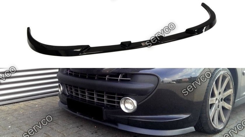 Tuning RDX Front Spoiler VARIO-X Tuning PEUGEOT 207 with Abbes-Front Front  Lip Splitter RDX RACEDESIGN