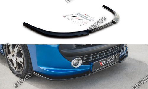 Prelungire splitter bara fata Peugeot 207 Sport 2006-2009 v2 - Maxton Design