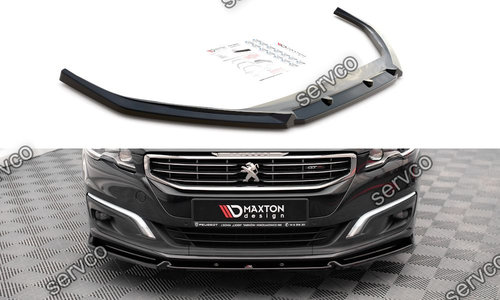 Prelungire splitter bara fata Peugeot 508 GT Mk1 Facelift 2014-2018 v1 - Maxton Design