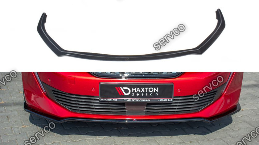 Prelungire splitter bara fata Peugeot 508 Mk2 SW 2018- v1 - Maxton Design