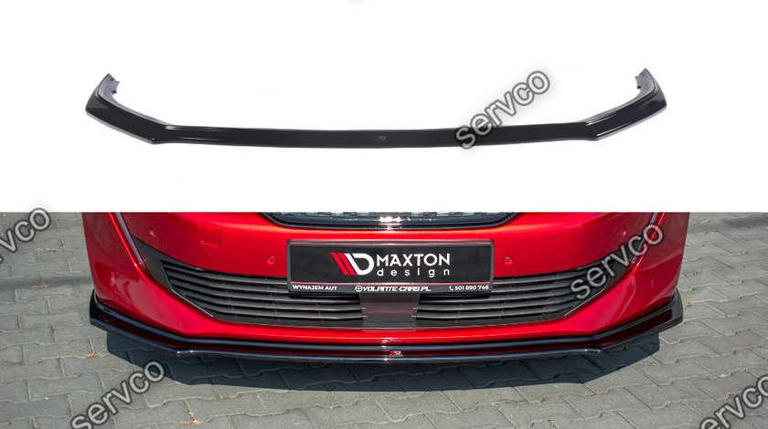 Prelungire splitter bara fata Peugeot 508 Mk2 SW 2018- v2 - Maxton Design