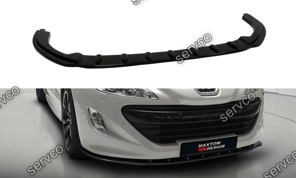Prelungire splitter bara fata Peugeot RCZ 2009-2012 v1 - Maxton Design